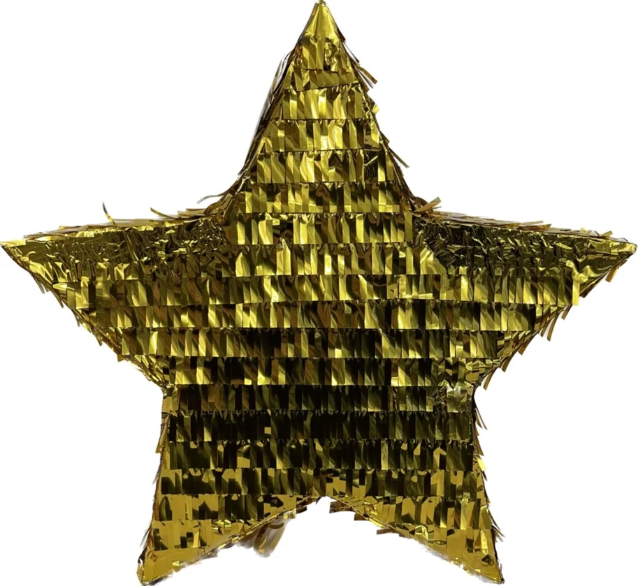 Pinata Stern golden LxBxH53x10x57.5cm