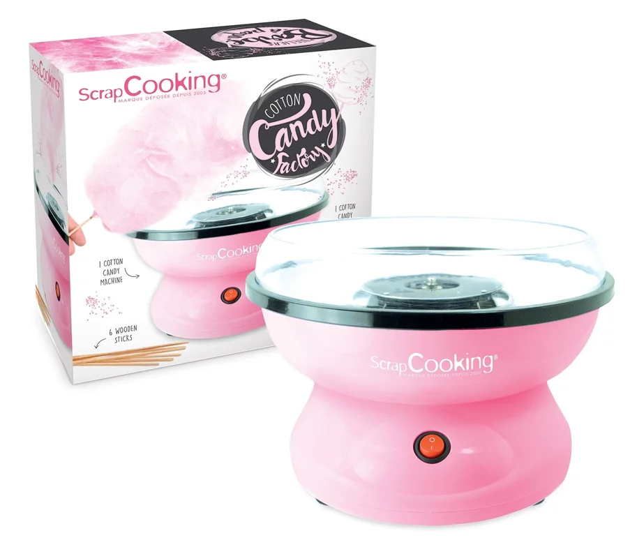 Zuckerwattemaschine pink Candy Factory 28x28x15cm