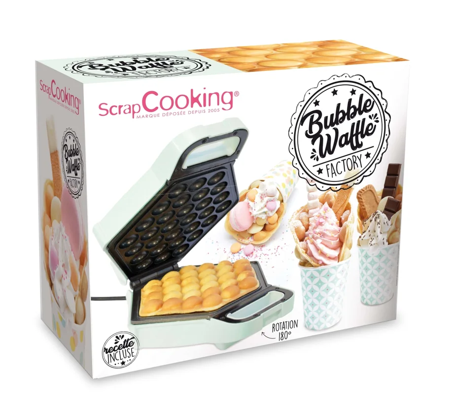 Waffeleisen Bubble-Waffles Factory