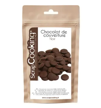 Schokoladenkouverture Noir 190g