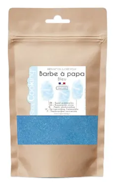 Fertigmischung Zuckerwatte Colageschmack blau 160g