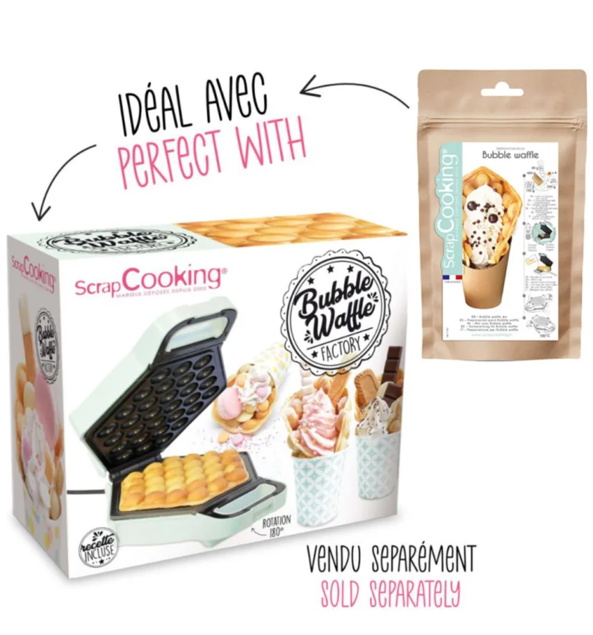Fertigmischung für Bubble Waffeln 450g