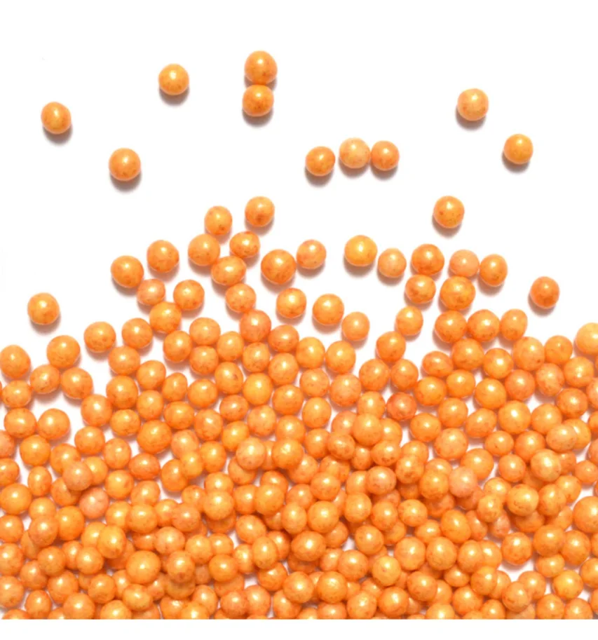 Zuckerstreusel Perlen gold 55g