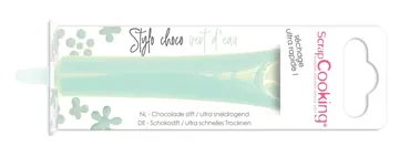 Stift mit Schokoladengeschmack aquagrün 25g