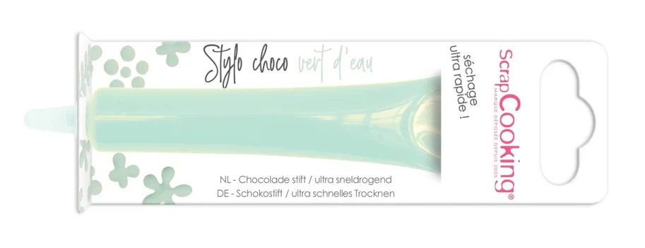 Stift mit Schokoladengeschmack aquagrün 25g