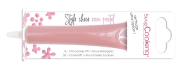 Stift mit Schokoladengeschmack pastelrosa 25g
