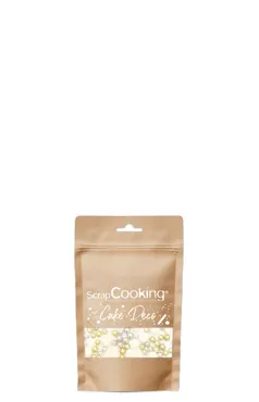 Zuckerstreusel Perlen gold silber weiss 80g