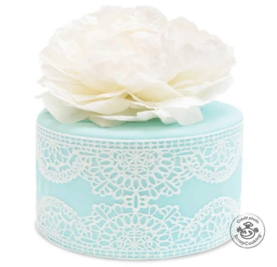 Zuckerfondant ausgerollt blau D36cm 430g