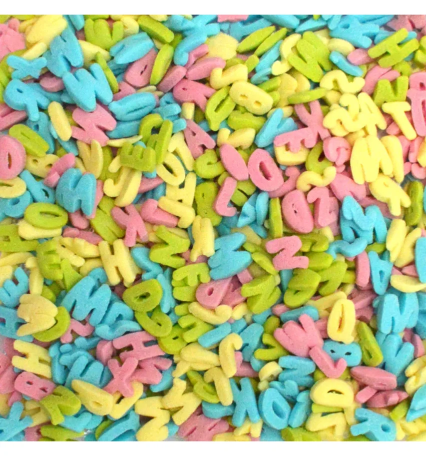 Zuckerstreusel Alphabet 55g