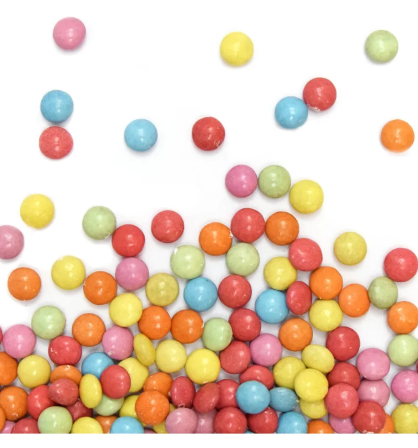Deko Schoko Perlen bunt 75g