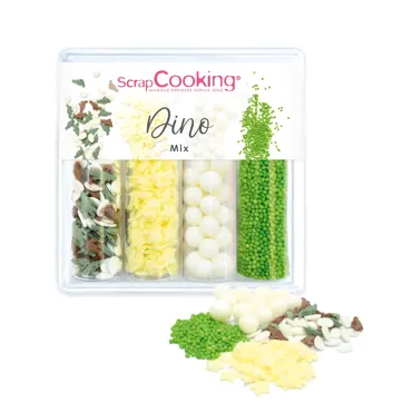 4er Set Zuckerstreusel Mix Dino 61g