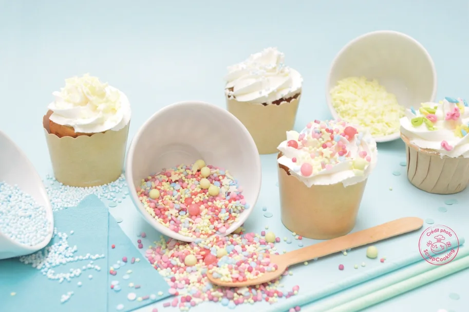 4er Set Zuckerstreusel Mix Party bunt 65g
