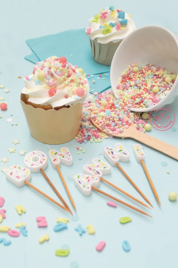 4er Set Zuckerstreusel Mix Party bunt 65g