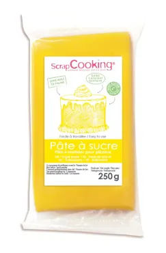 Zuckerpaste gelb 250g