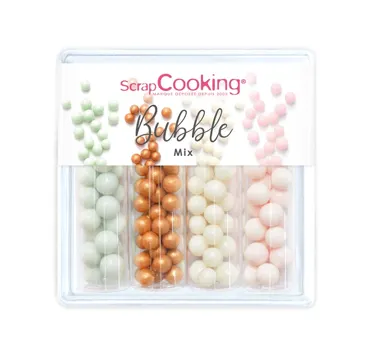 4er Set Zuckerstreusel Mix Perlen gross 62g