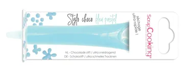 Stift mit Schokoladengeschmack pastelblau 25g