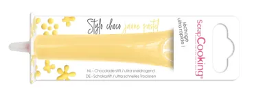 Stift mit Schokoladengeschmack pastellgelb 25g