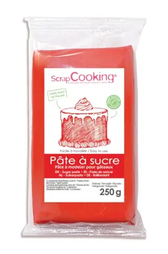 Zuckerpaste rot 250g