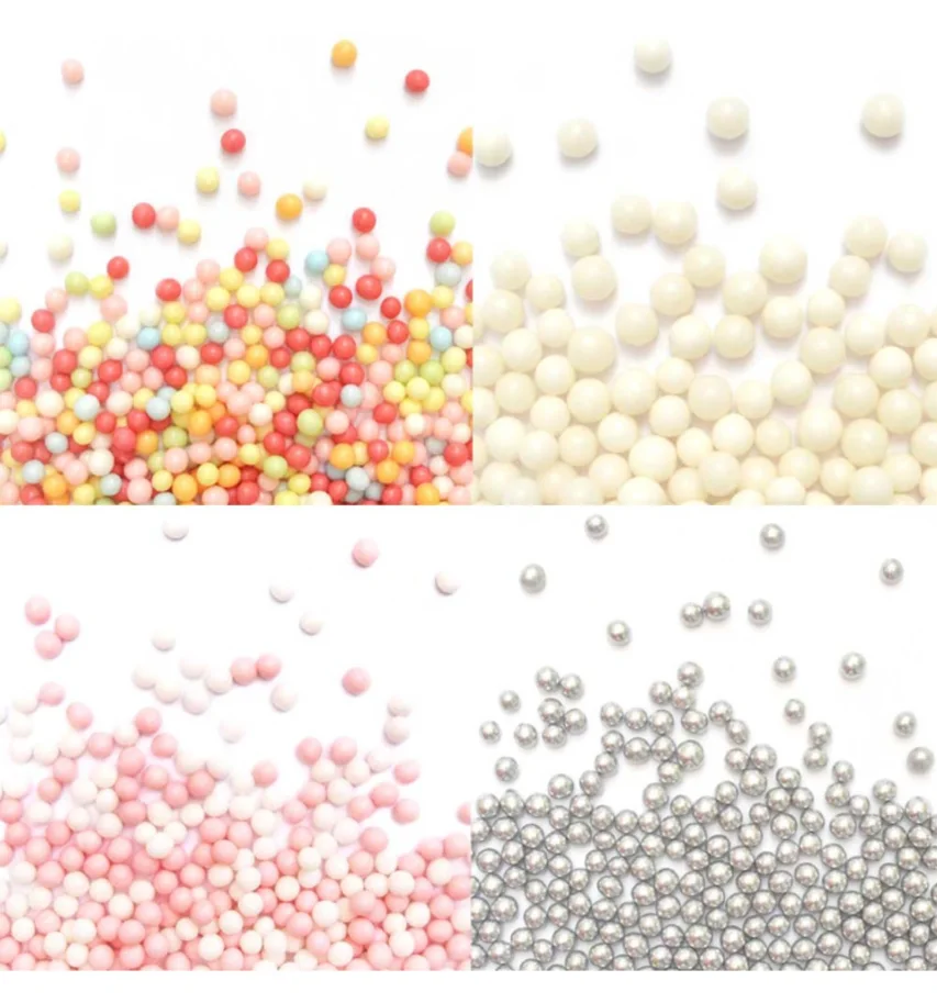 4er Set Zuckerstreusel Mix Perlen 56 g