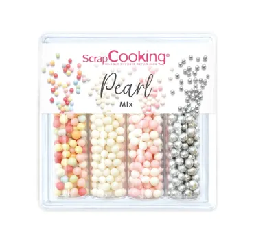 4er Set Zuckerstreusel Mix Perlen 56 g