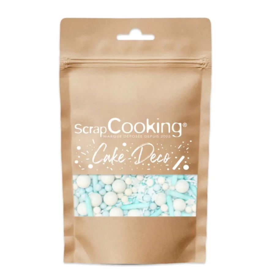 Zuckerstreusel Mix blau 70g