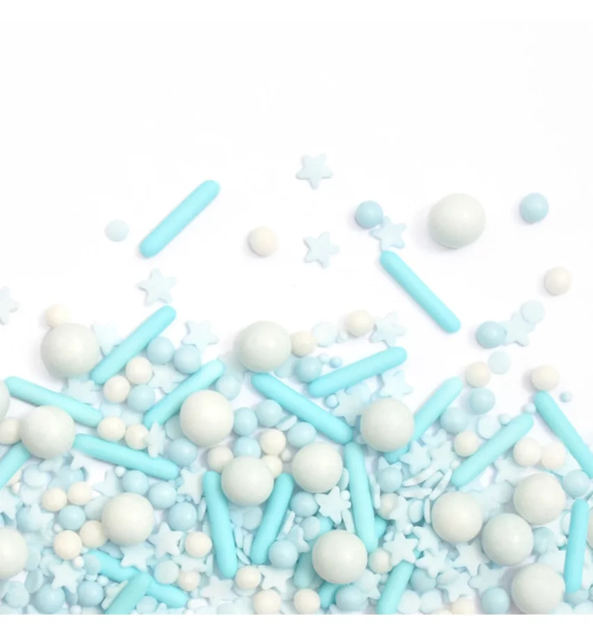 Zuckerstreusel Mix blau 70g