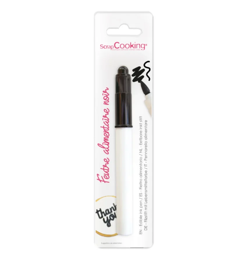 Lebensmittelstift schwarz