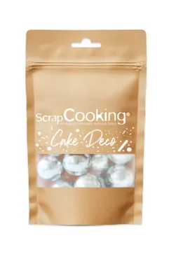 Schoko Perlen Silber XXL 55g