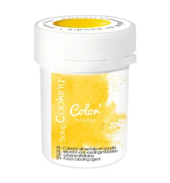 Lebensmittelfarbe künstlich Pulver gelb 5g