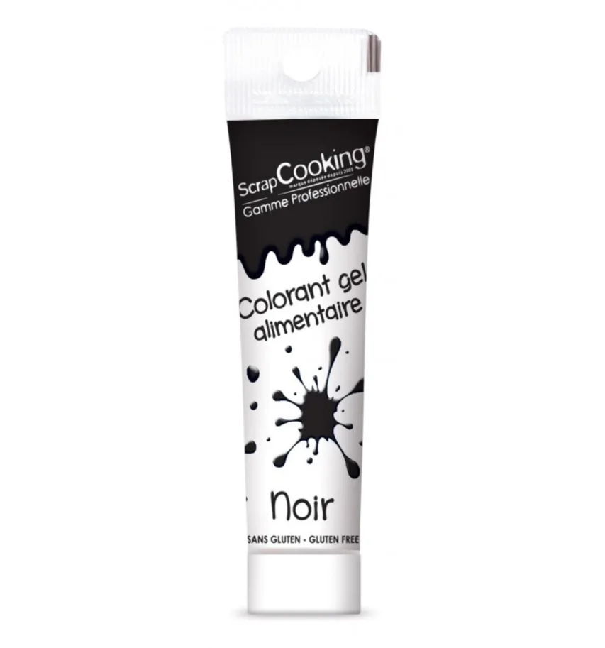Lebensmittelfarbe Gel schwarz 20g