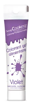 Lebensmittelfarbe Gel violett 20g
