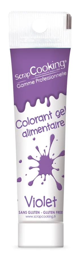 Lebensmittelfarbe Gel violett 20g