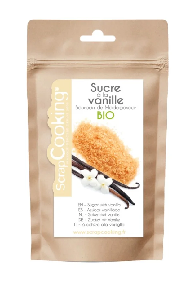 Bio Vanillezucker Bourbon aus Madagaskar 50g