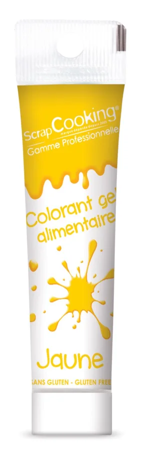 Lebensmittelfarbe Gel gelb 20g