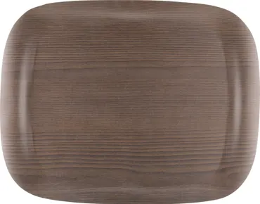 Tablett Wave Art Warm Wood 32x21cm