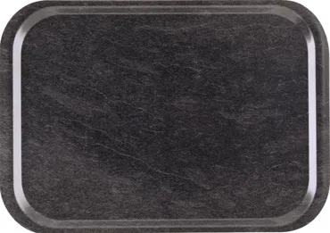 Tablett Fast Food Dark Marble 37.5x26.5cm