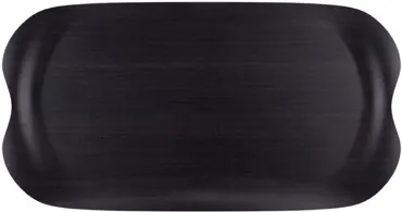 Tablett Earth Wave Dark Wood 42x22cm