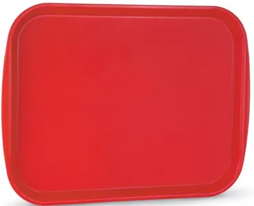 Fast Food Tablett rot 35.6 x 45.7cm