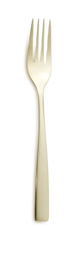 Barcelona Dessertgabel 18/0 Champagne matt