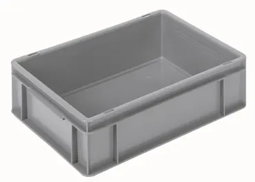 Stapelbehälter EN 40x30x12cm Boden und Wände geschlossen