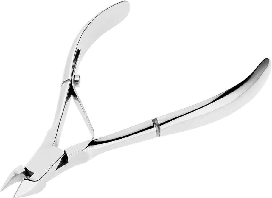 Hautzange, poliert 100 mm