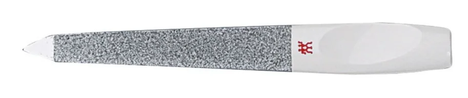 Twin Classic Nagelfeile Saphir, 90 mm Griff weiss
