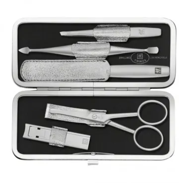 5tlg. Rahmenetui silber