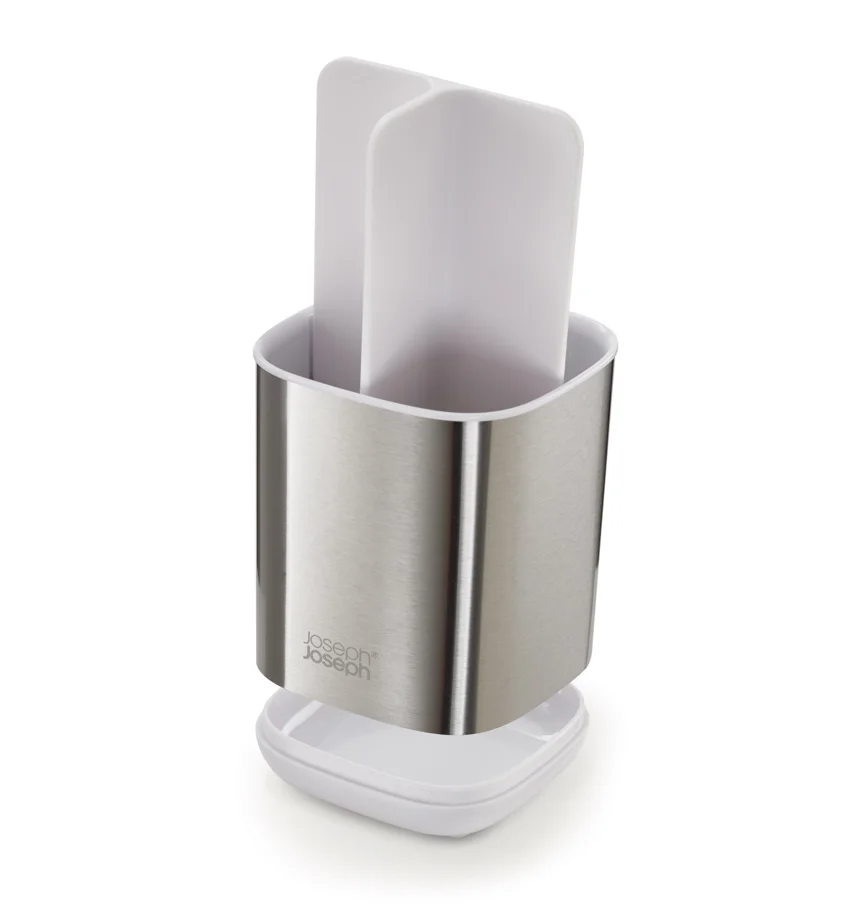 EasyStore Steel Zahnbürstenhalter Weiss