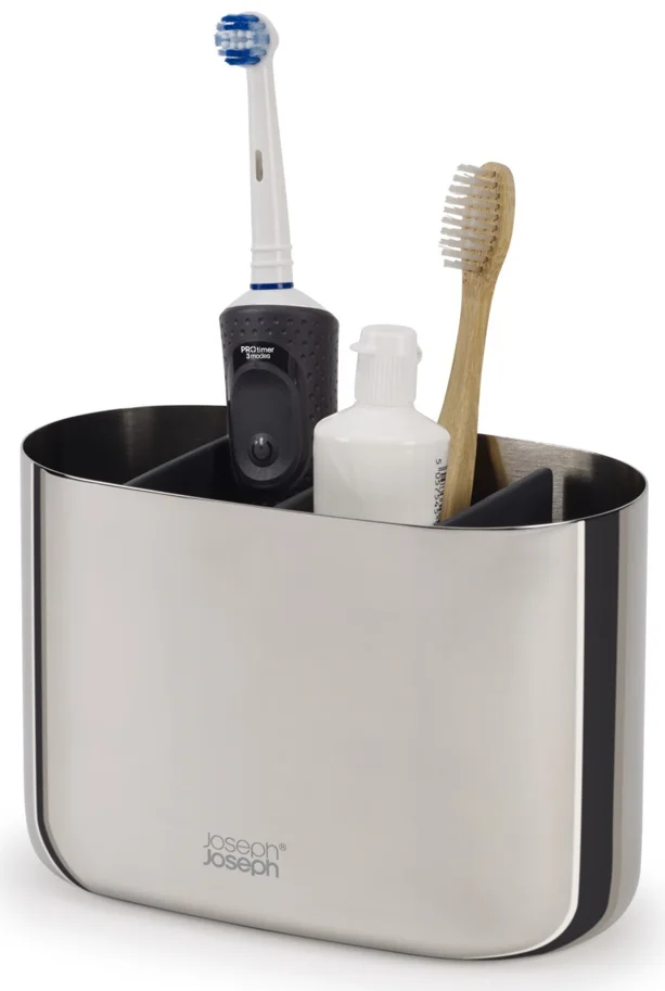 EasyStore Luxe Zahnbürstenhalter gross Edelstahl