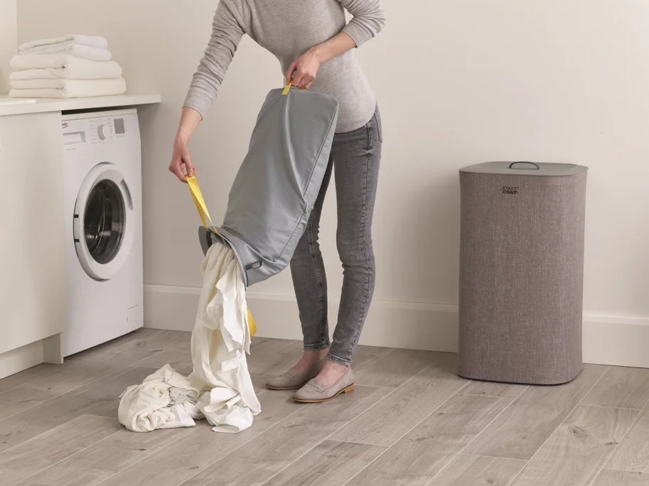 Tota 60L Wäschetrennkorb 2x 30L grau
