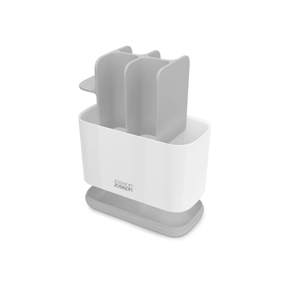 EasyStore Zahnbürstenhalter, weiss grau, 16.8x8.4x12.6cm