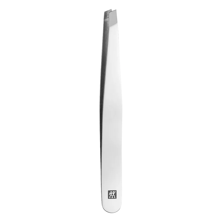 Pinzette, schräg, poliert 90mm