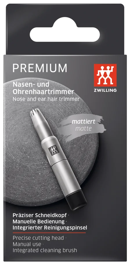 Nasen- und Ohrenhaarschneider, Edelstahl 60mm