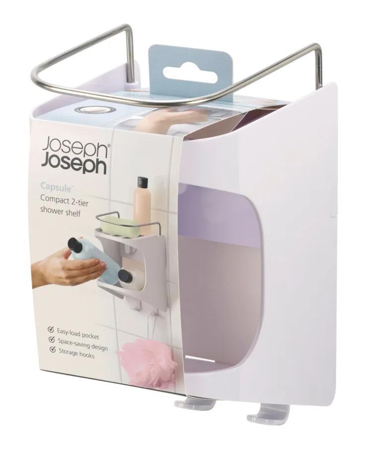Capsule kompaktes 2-stufiges Duschregal H22.6cm